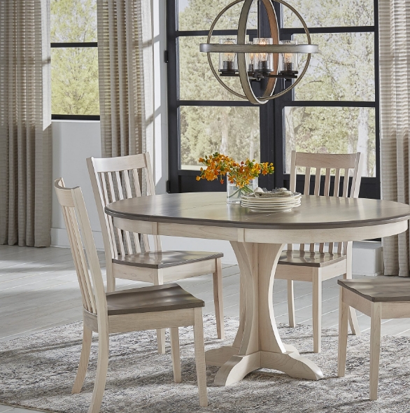 archibold-dining A white Archibold dining set | Dining Room Furnishings